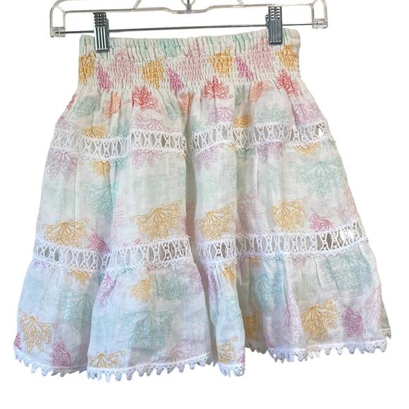 Temptation Positano Ravello Long Top Scala Mini Skirt Set Butterfly - Picture 5 of 9